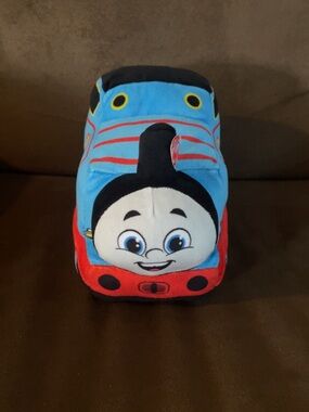 Thomas plush toy/drives around on the floor and makes train noise !!
